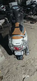 Good condition white colour super mileage