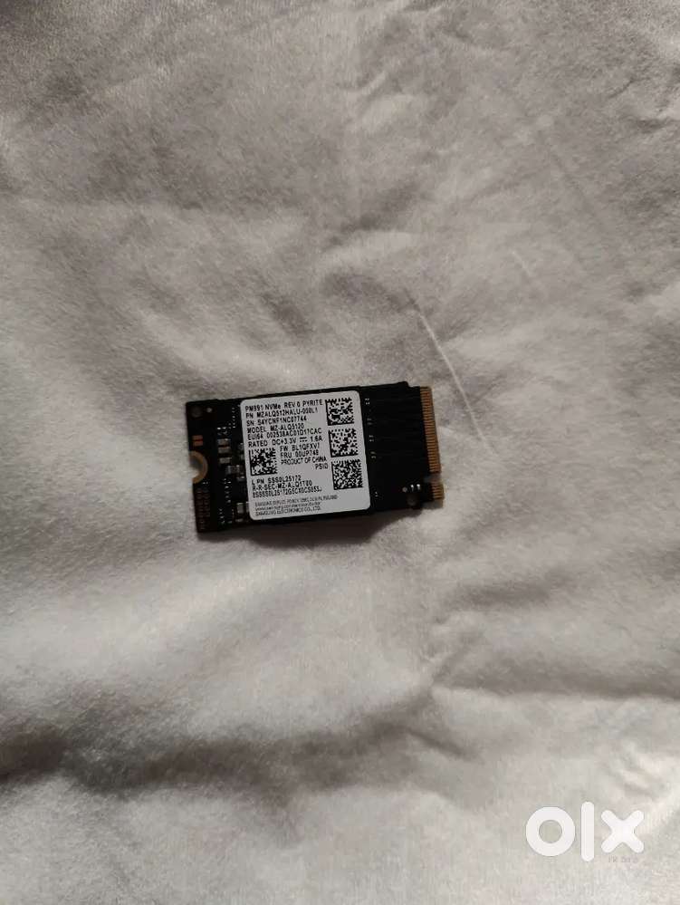 Samsung NVME SSD 250 GB Warranty