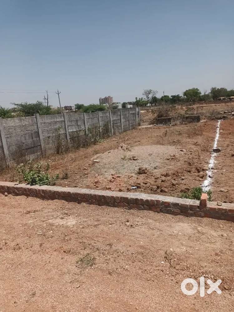A west facing plot available at Raksha
