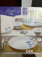 BOROSIL opal glass DINNER SET NEW BOX FOR SALE @ 1350