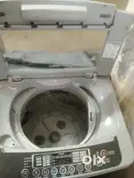 LG automatic washing machine with cover and stand