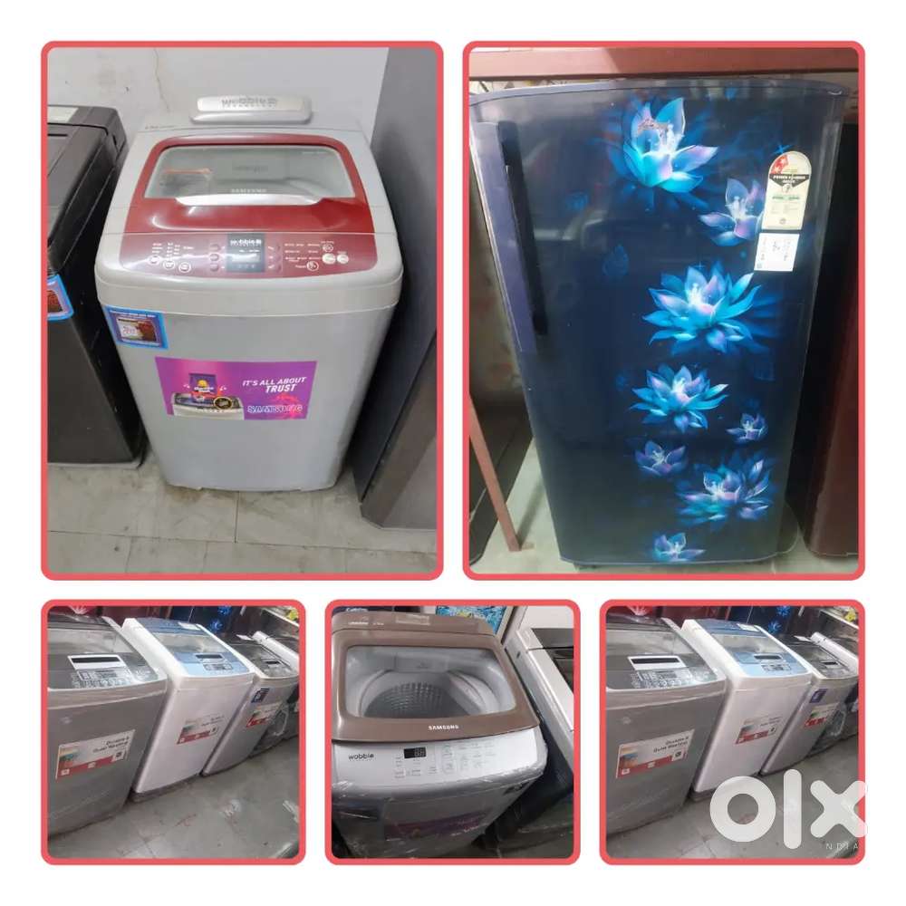 5 YEAR WARRANTY FRIDGE LESS USE WASHING MACHINE AC FREE DELIVERY