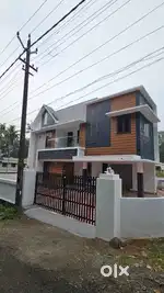 6 cent 1850sqft 4 bedroom house near Ettumanoor Kanakkary  80 lak neg