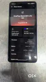 One plus nurd ce4 5g (8GB+256-storege)