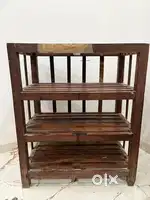 Wooden book shelf