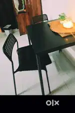 Ikea table and chair dining set