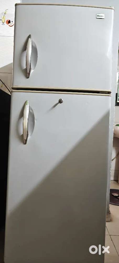 Haier 240 L Double Door Fridge Grey Colour