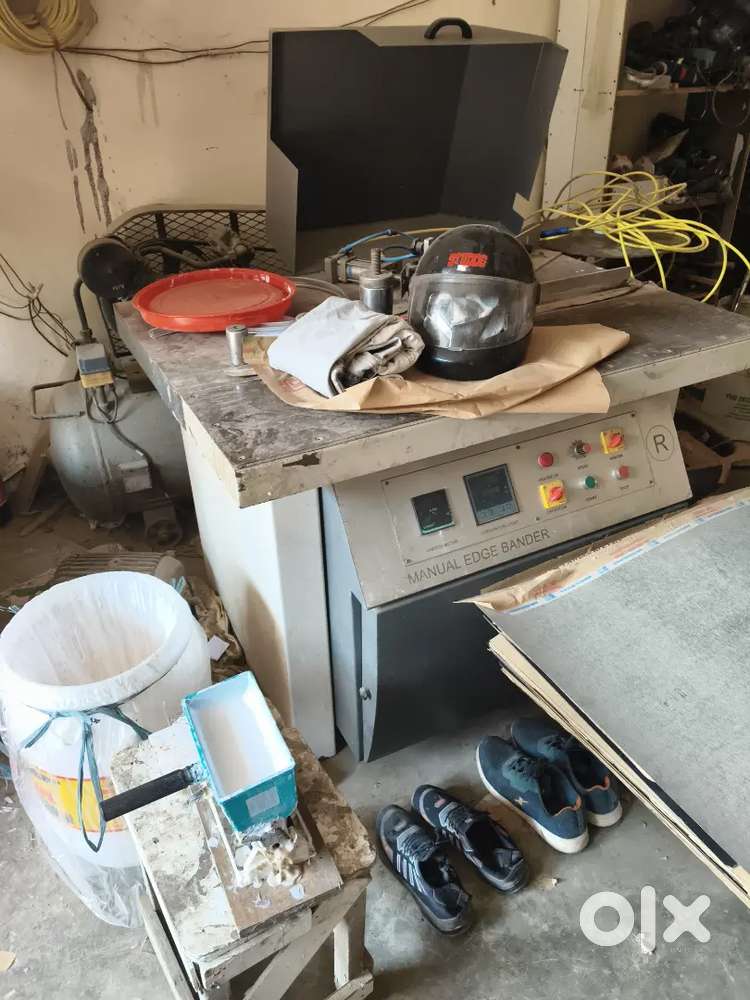 Manual edge bander machine