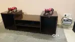 5 feet Pure wooden TV table unit