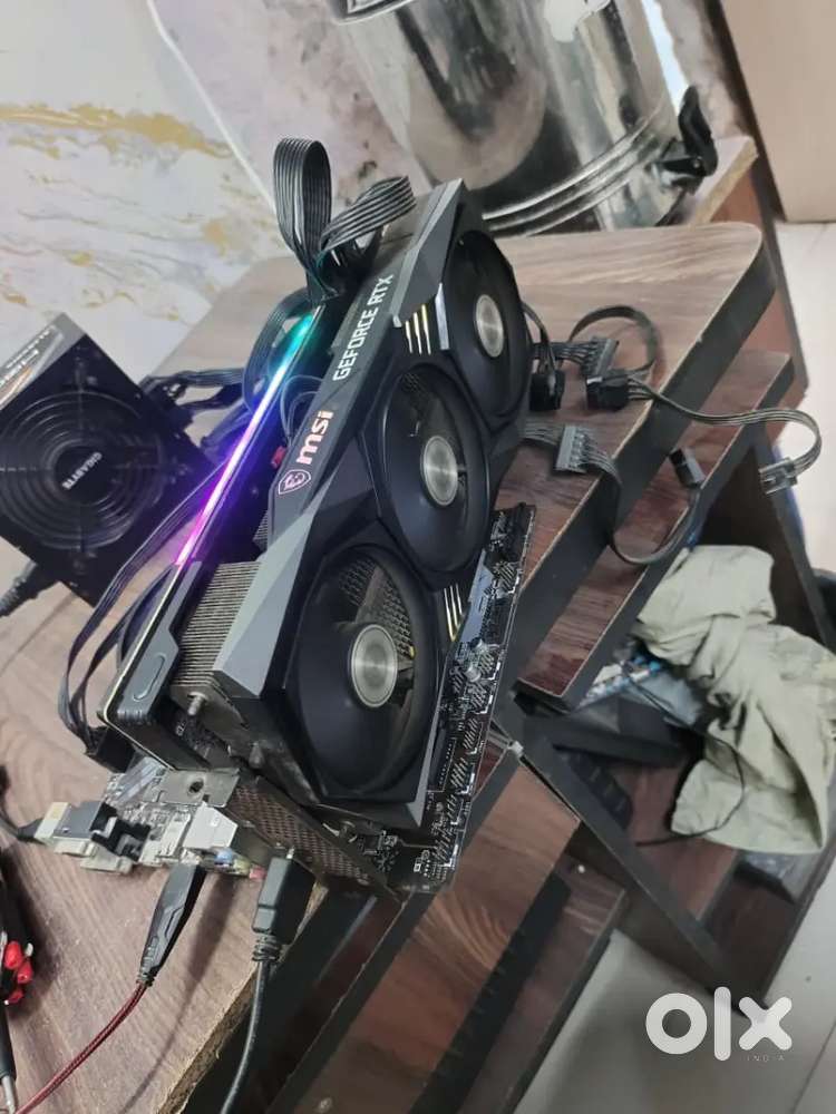 MSI RTX 3070 8GB DDR6 3RIPL FAN OC WITH RGB 65 MAX THAMPRCHAR