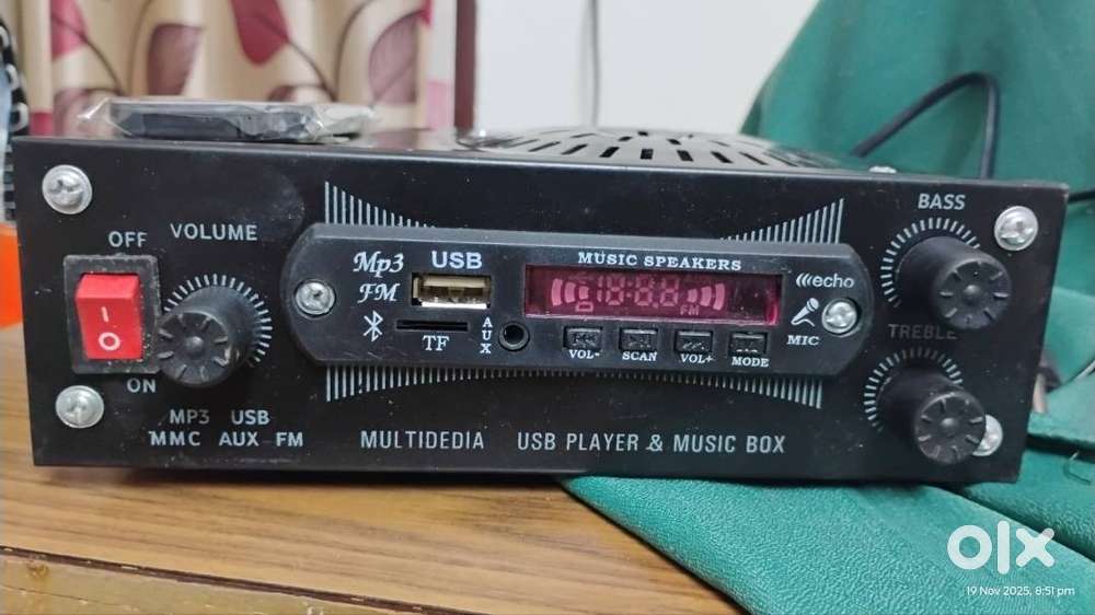 FM Radio with Bluetooth & USB