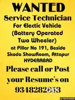 Auto Electrician cum Mechanic