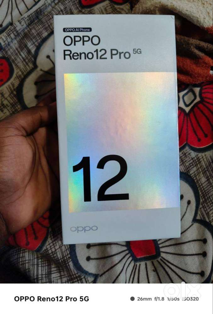 Oppo reno 12 pro 5G 512 GB fresh Condition, with bil box