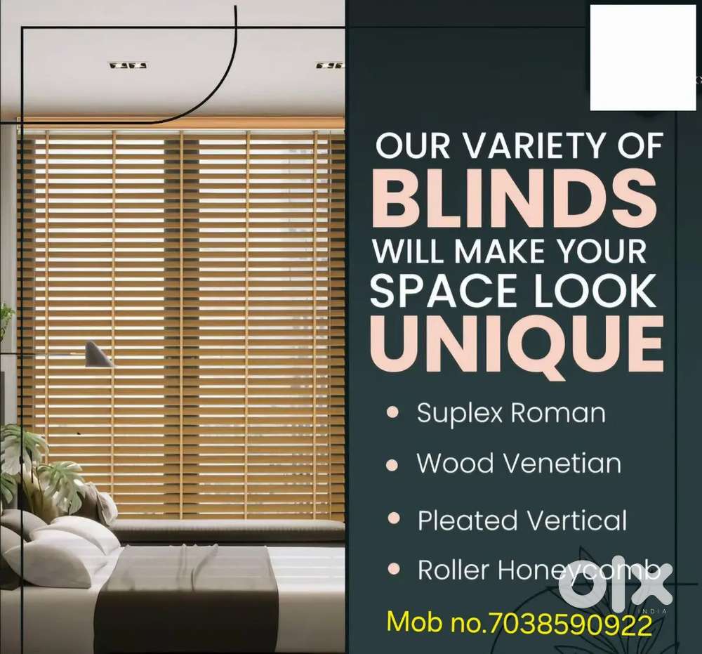 Blinds for window and awning shed