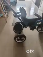 Kids cycle 3 wheel with protector from falling down