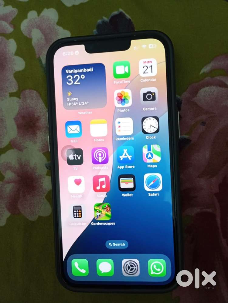 iPhone 14 battery 89%