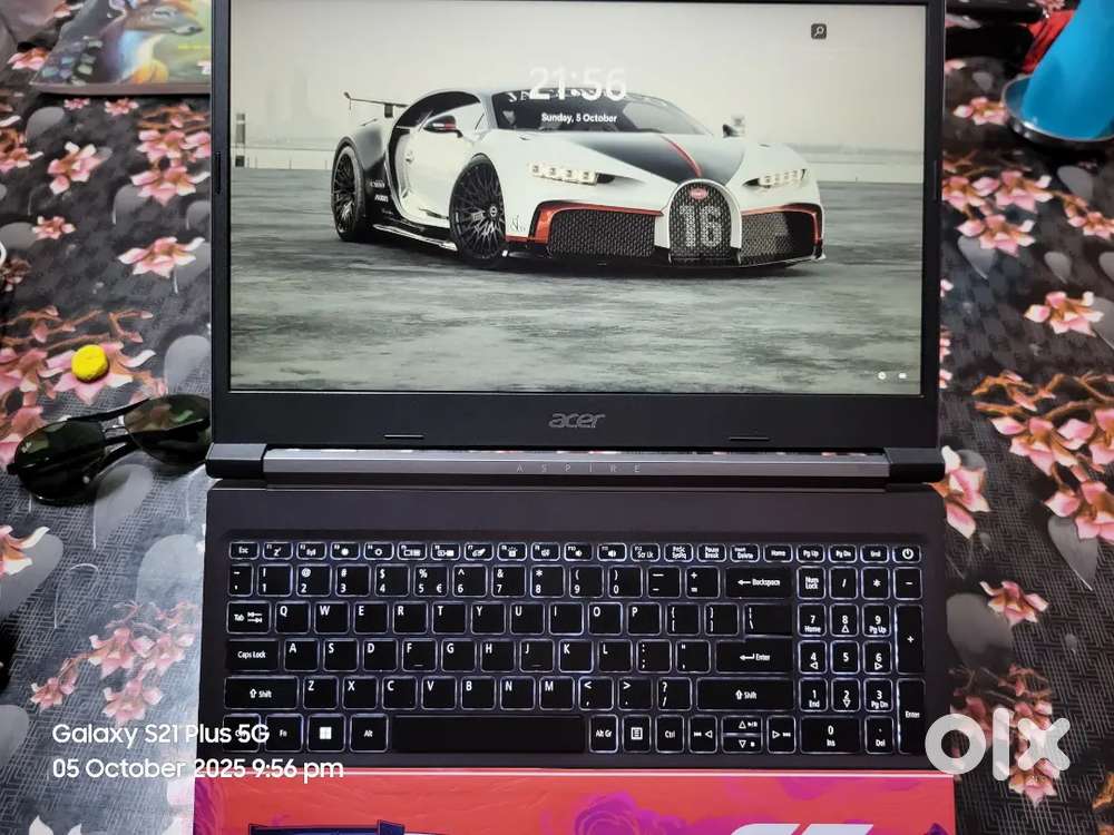 Acer Aspire7 Ryzen-5 GTX 1650(16GB RAM 512GB NVMe SSD)