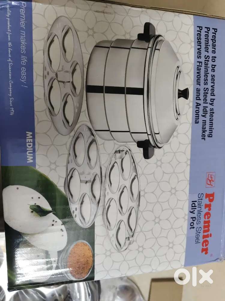Premier stainless steel idly pot 17 gavity