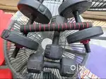 20kg PVC Dumbbell Set | Home Gym Kit | Adjustable Rods | Just nt Sale