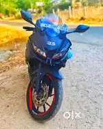 Yamaha R15 V3 Top end and no single scratch vehicle