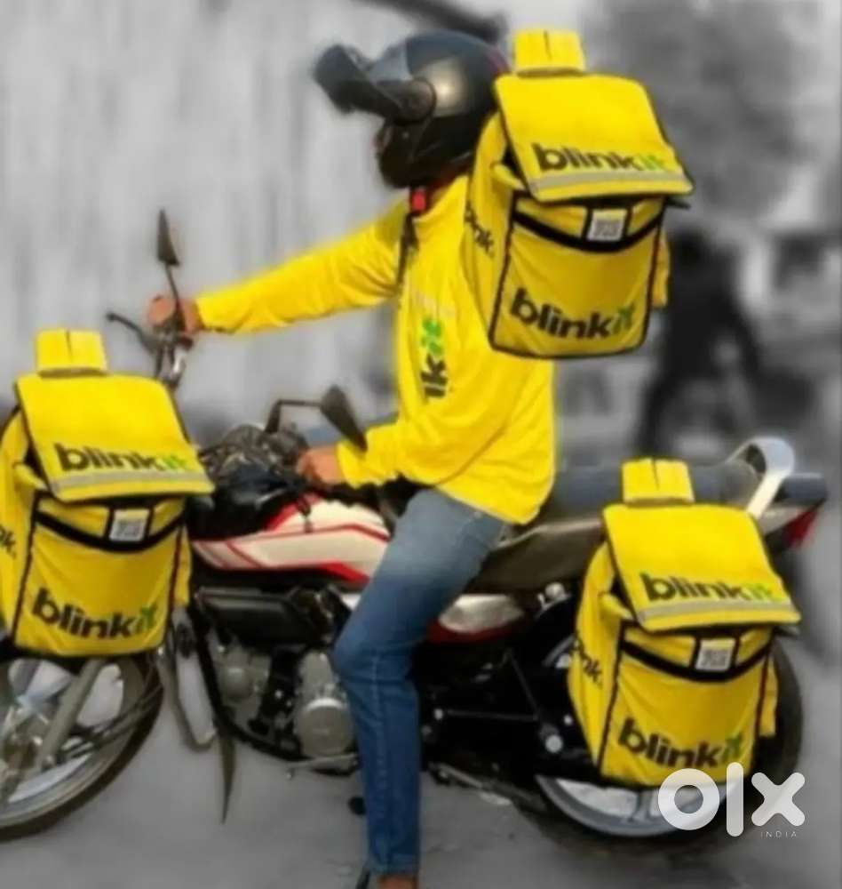 Urgent hiring for blinkit delivery boy