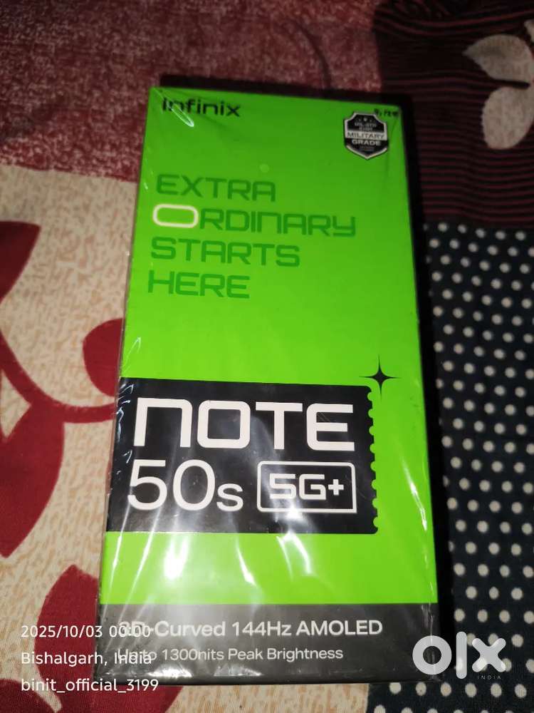 Infinix note 50s
