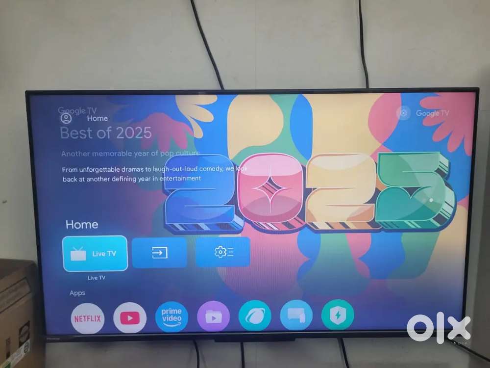 IFFALCON 43  INCH ANDROID 4K TV WITH WARRANTY