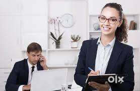 female personal assistent (freshers can apply )part time &full time