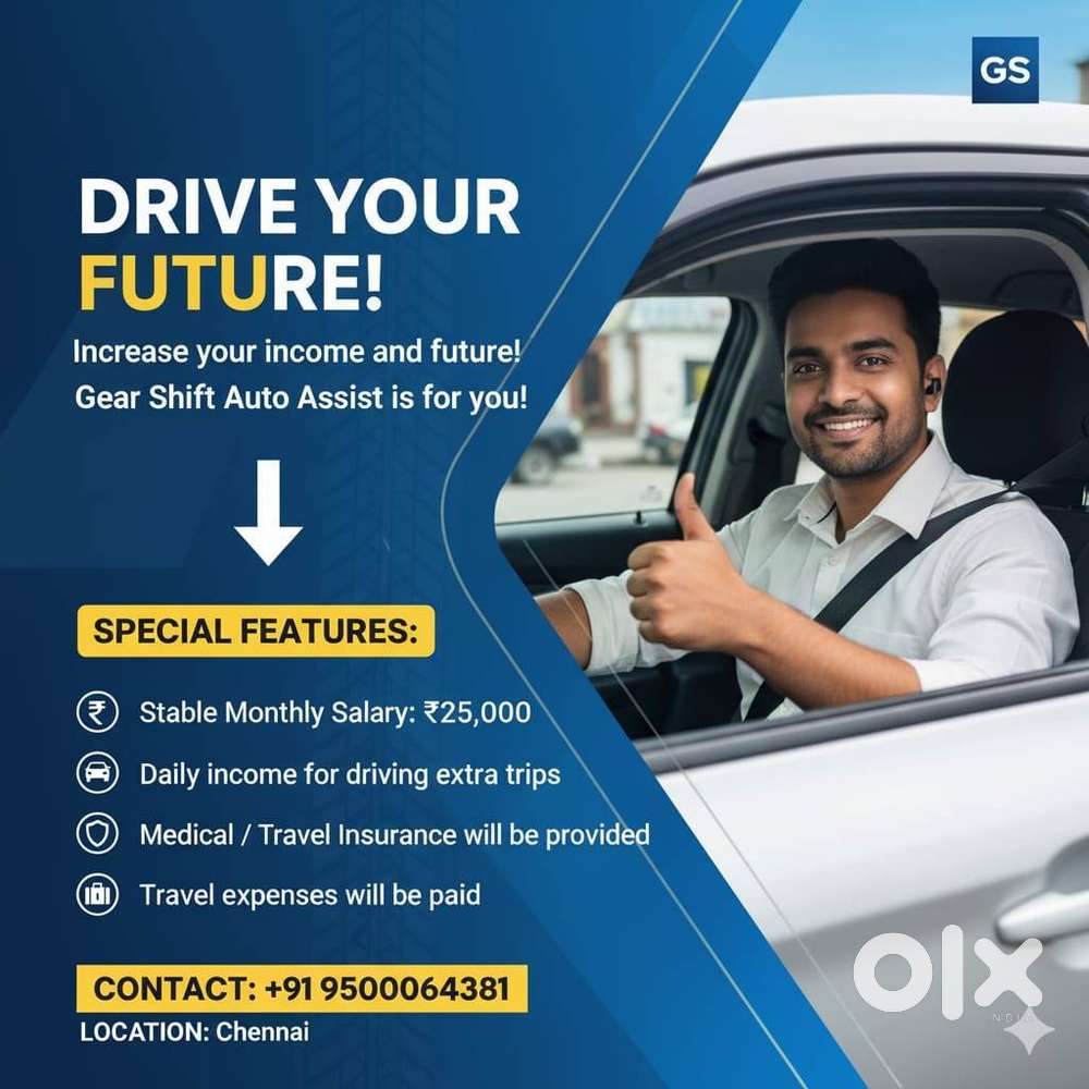SERVICE CENTER CAR DRIVER - CHENNAI