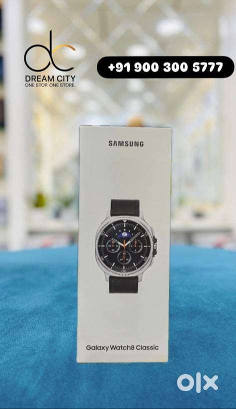 SAMSUNG WATCH 8 CLASSIC 46MM CELLULAR BRAND NEW WITH 1 YEAR WARRANTY
