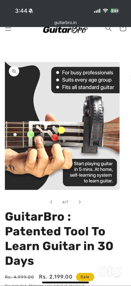 Guitar chords holders