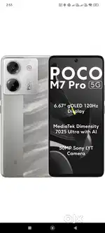 Poco M7 pro 5g / 256gb + 8gb