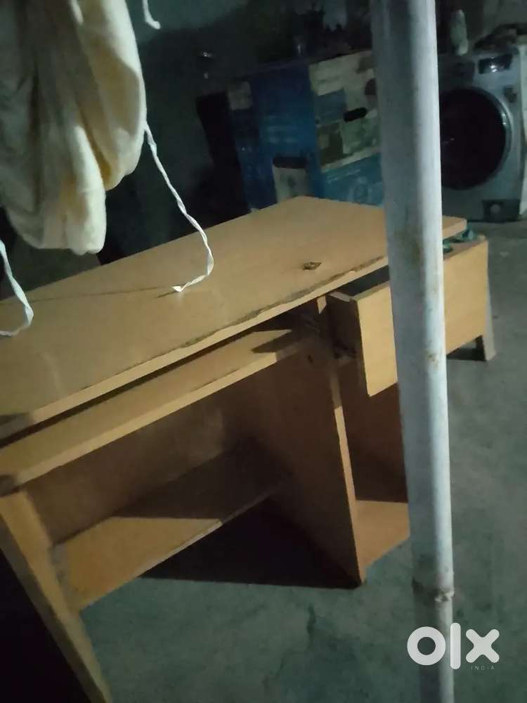 Computer table with chair