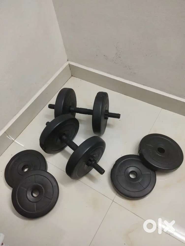 20 kg pvc dumbell .for your fitness