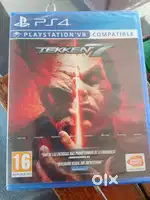 Ps4 game takken7 new CD original seal not open