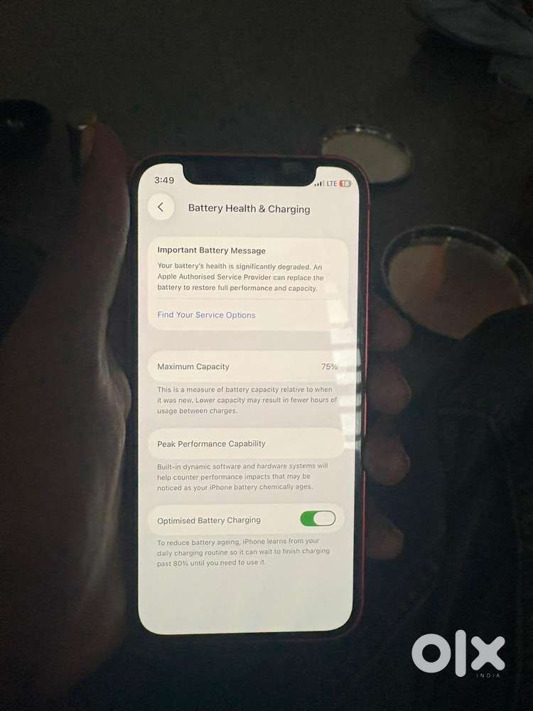 I phone 12 mini original display good condition