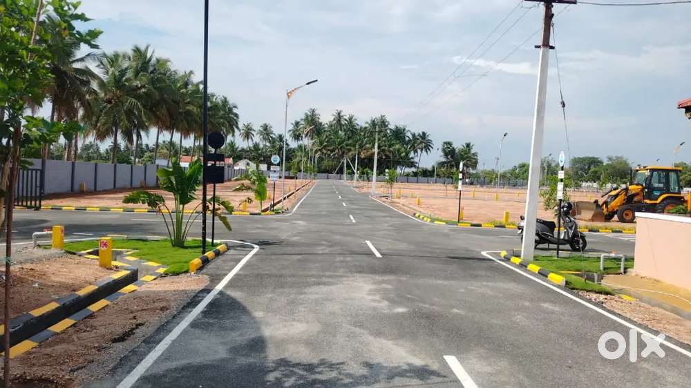 Best lowest price DTCP gated community  plots in annur