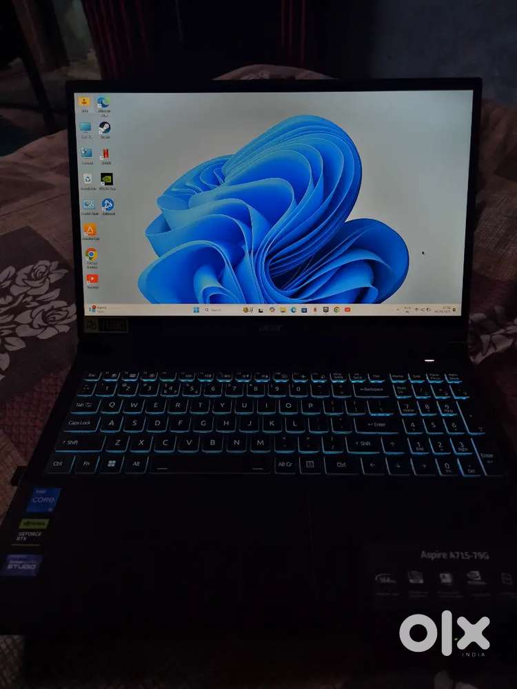 New acer aspire 7 6gb graphic rtx 3050 16gb ram 512 gb ssd