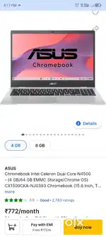 ASUS

Chromebook Intel