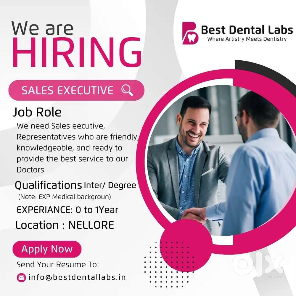 Looking for a sales executive