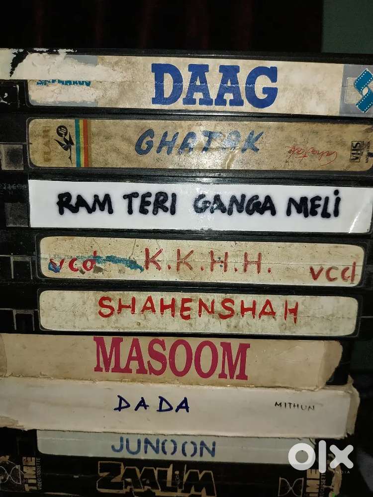 VHS AUDIO CASSETTE ON URGENT SELL