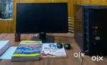 Asus Tuf gaming monitor and master cooler assemble cabinet