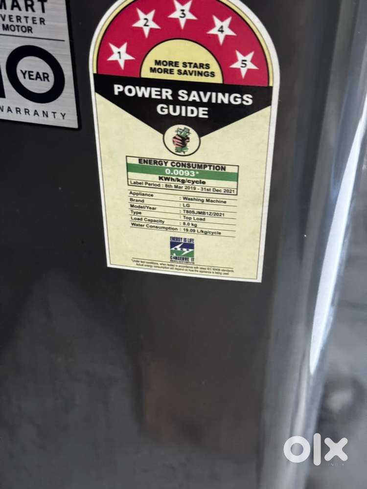 Wants to sell L G washing machine 8 kg fully automatic