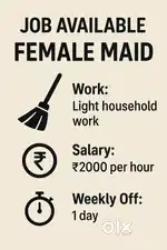 Part-Time House Help Required