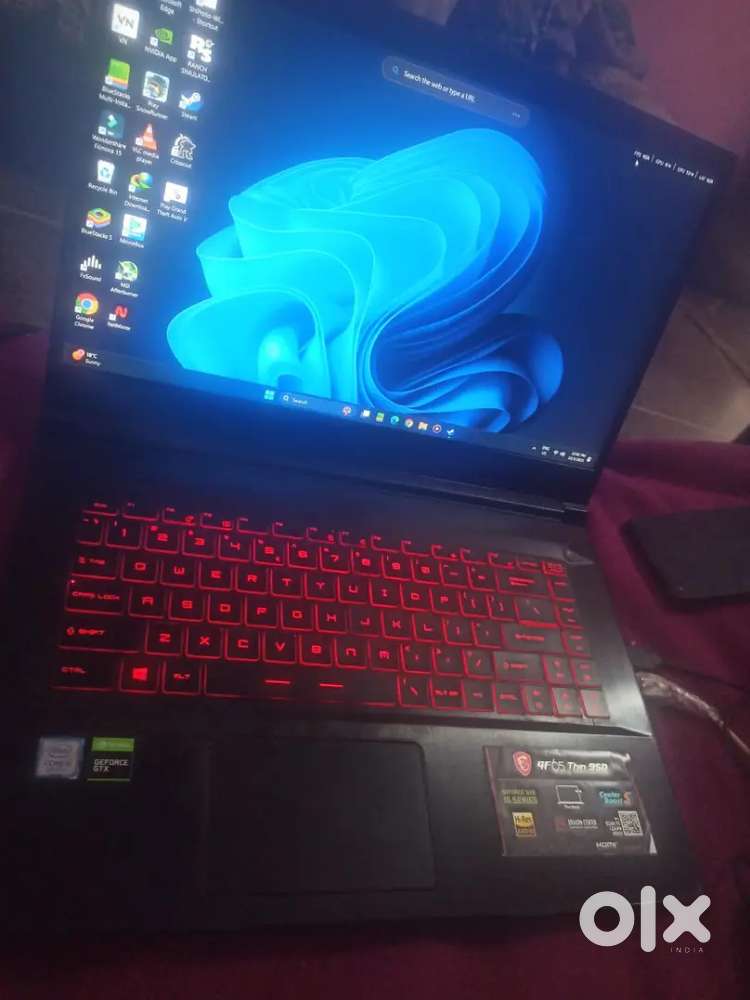 Gaming laptop i5 GTX 1660TI 6 GB GRAPHIC CARD 16GB RAM