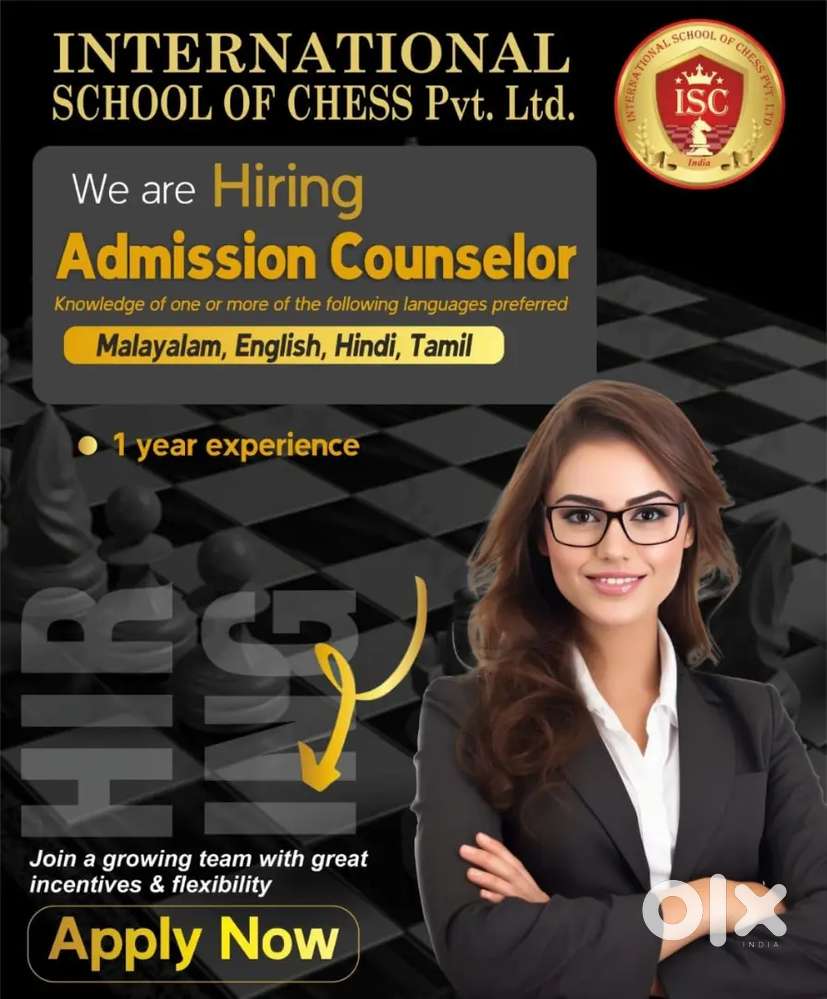 Required Admission counselor