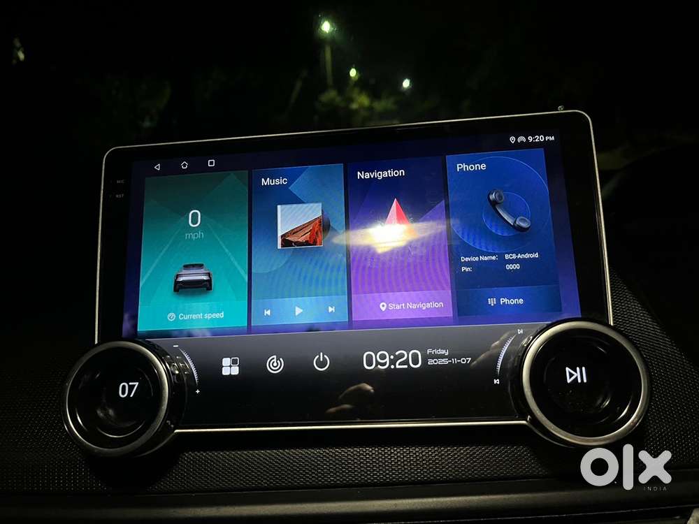 Gemstone diamond 4k screen with dual knob