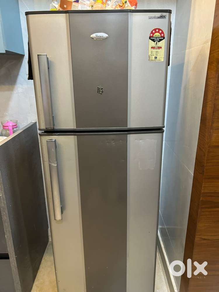 Whirlpool double door refrigerator 250L