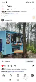 Food van for sale