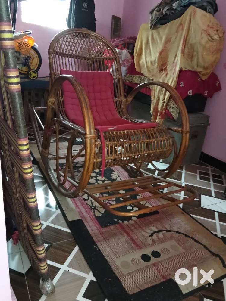 Bamboo swing chairb